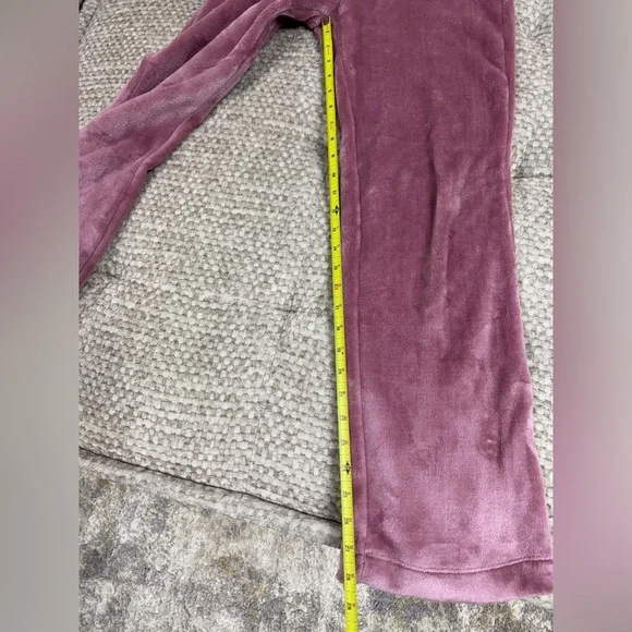 UGG Fuzzy Wide Leg Pants XS Pink Furry Warm Soft Winter Pants - Picture 6 of 12